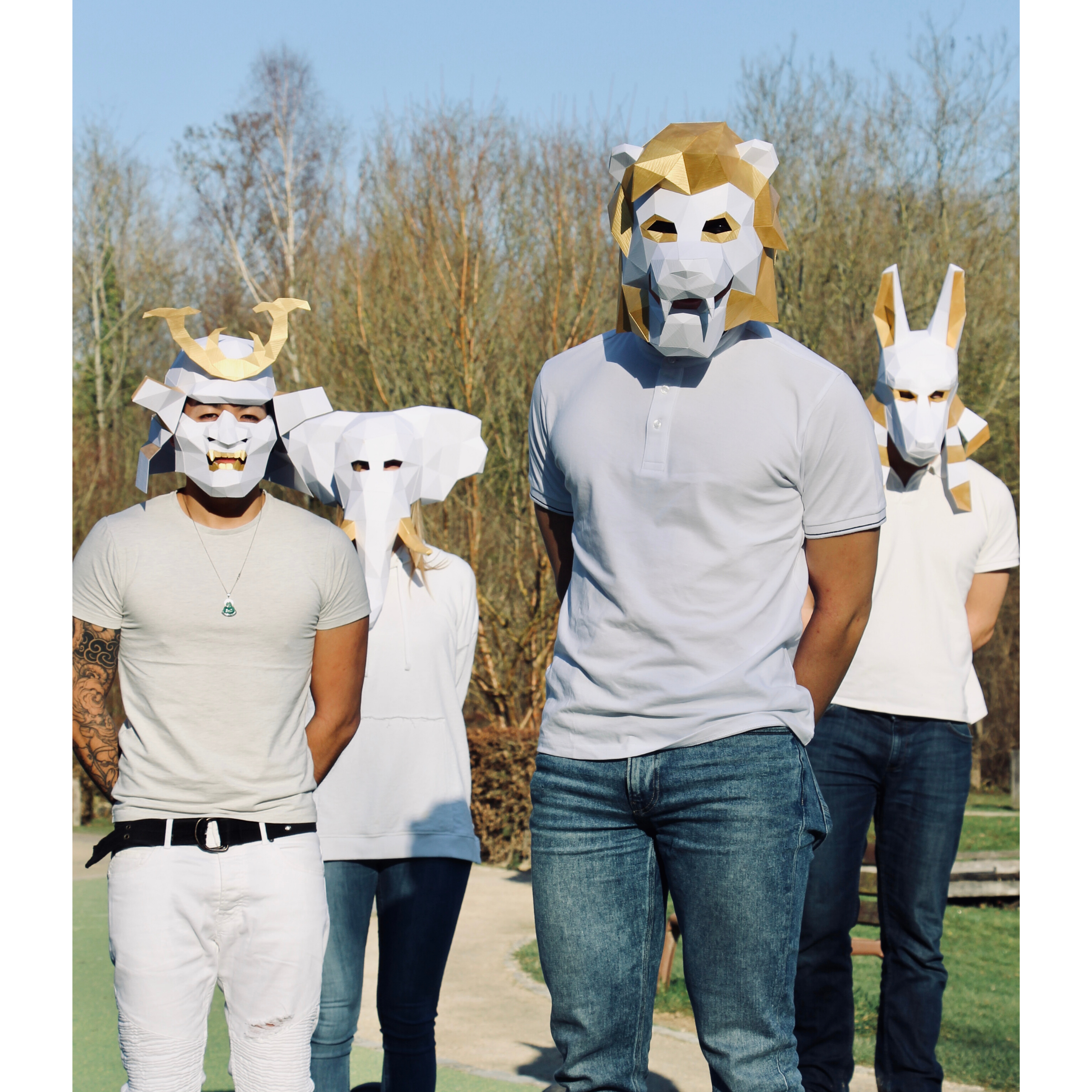 Patrons Masque Lion