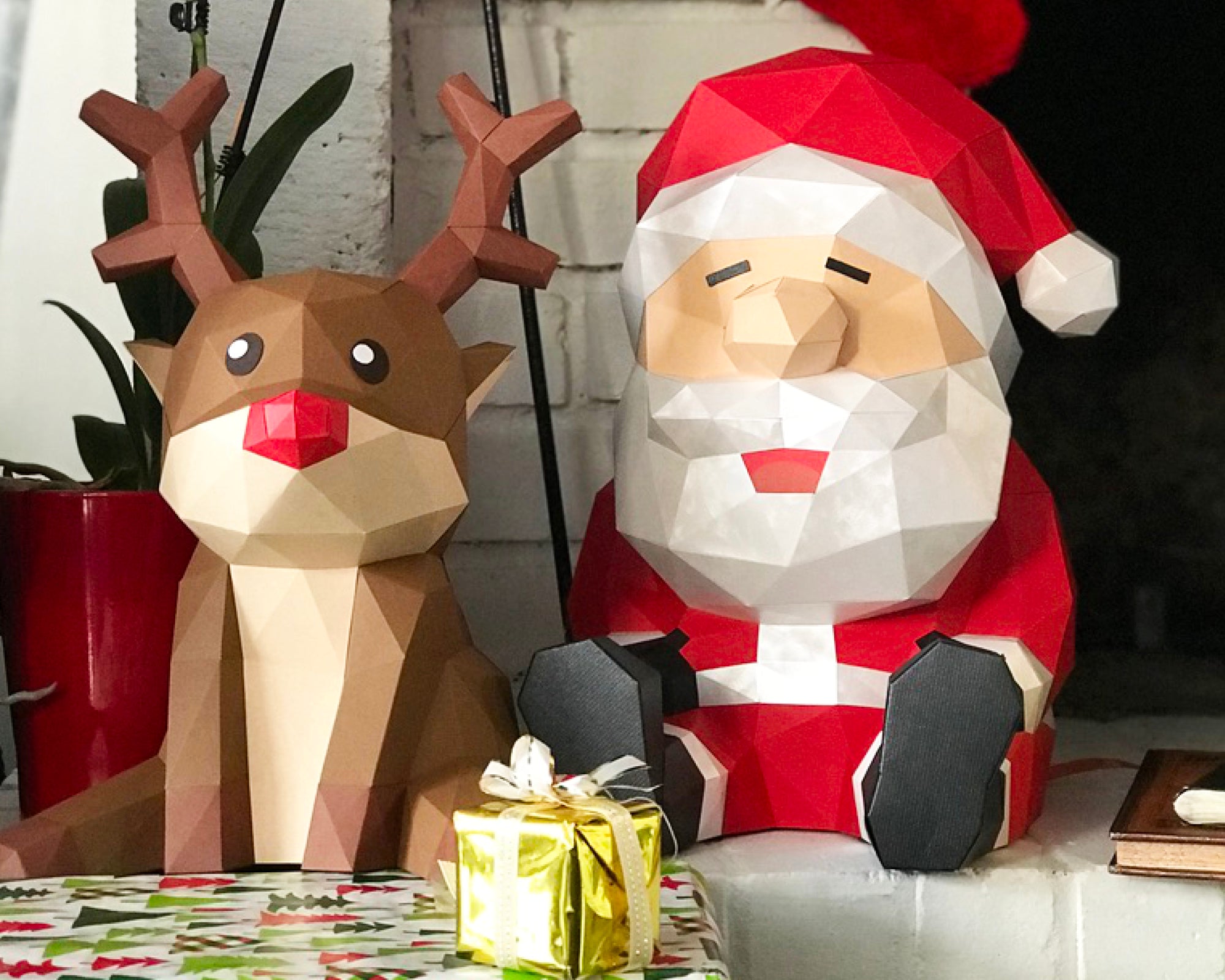 Patrons Rudolphe le renne