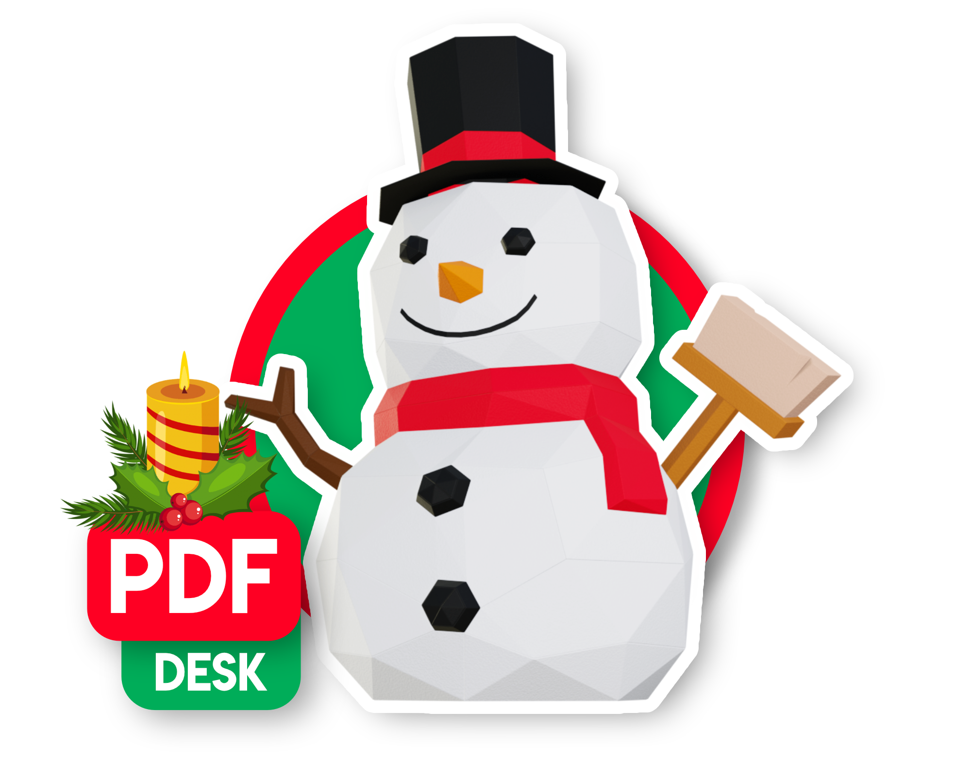 Patrons Bonhomme de Neige