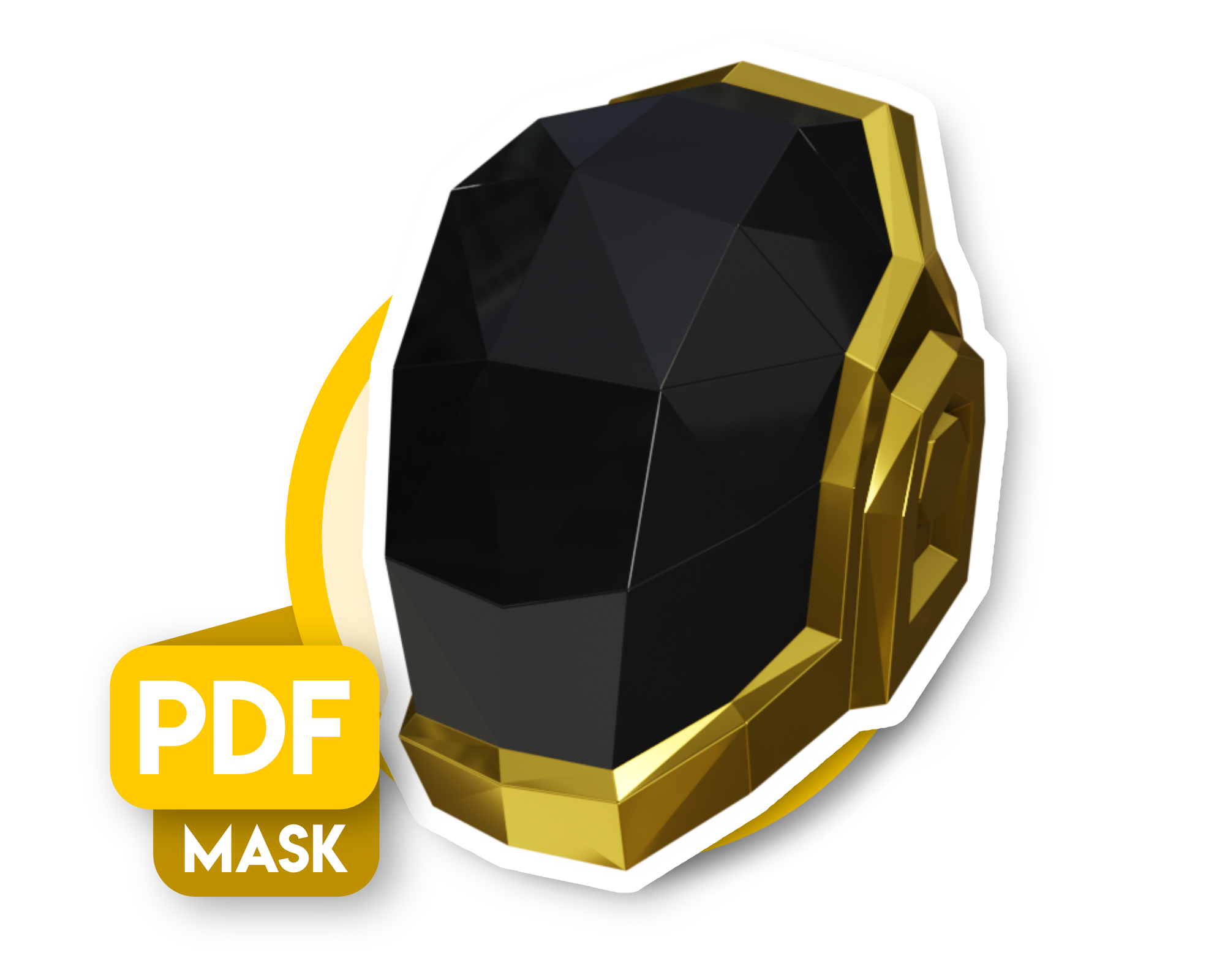 Patrons Casque Daft Punk or
