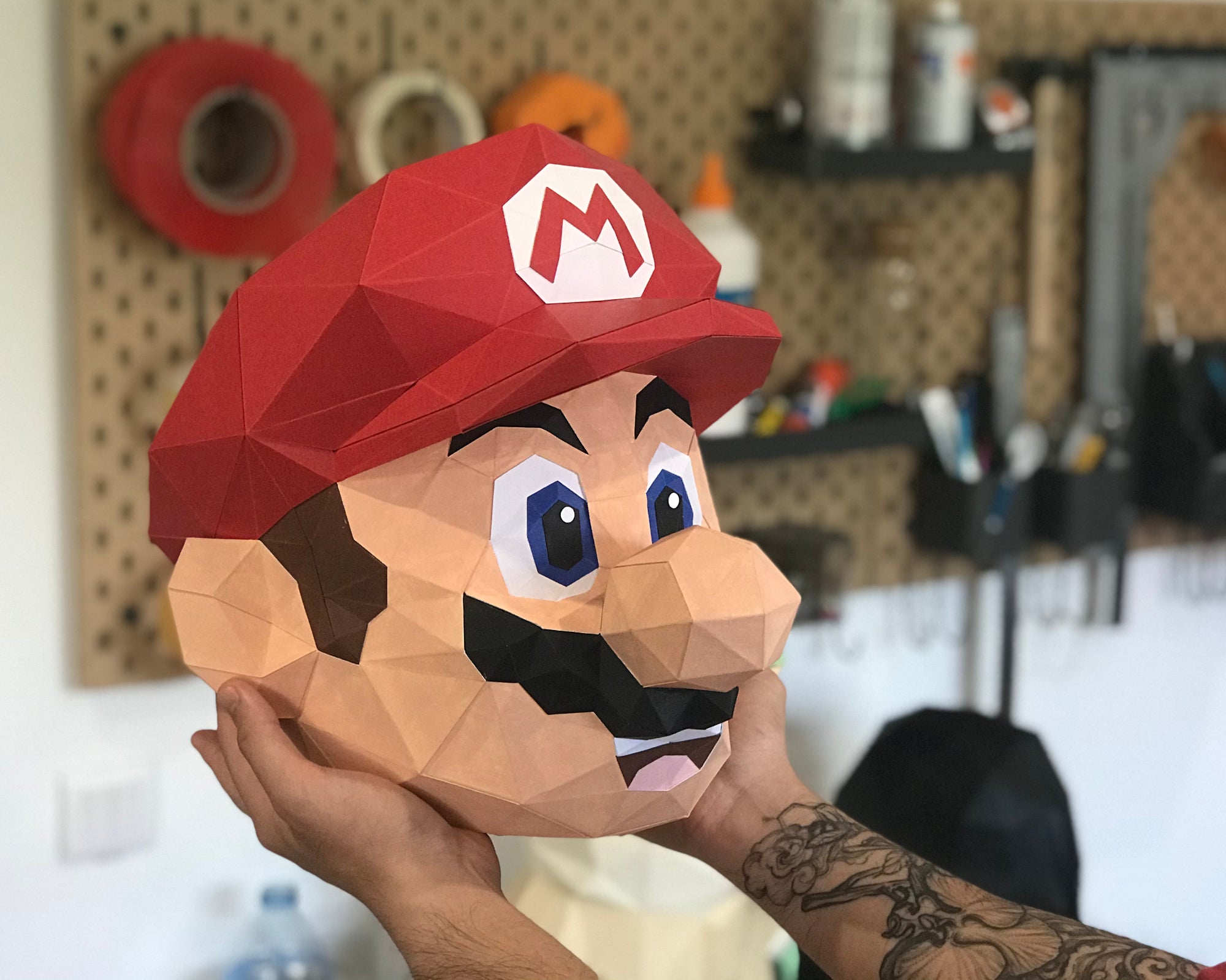 Patrons Masque Super Mario
