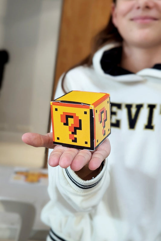 Papertoys Mario & Minecraft