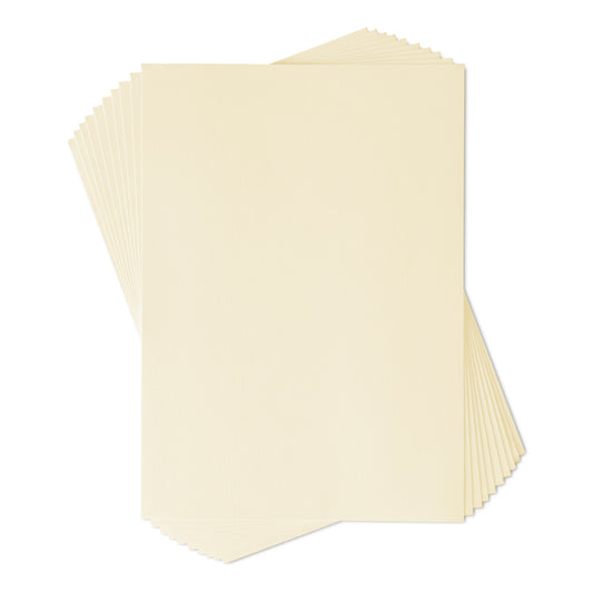 Lot 10 feuilles texturées 220g - Beige