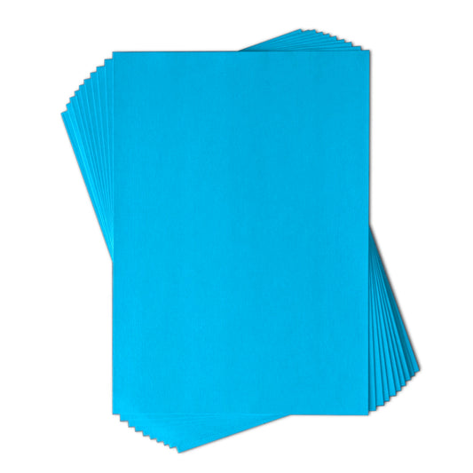 Lot 10 feuilles texturées 220g - Bleu