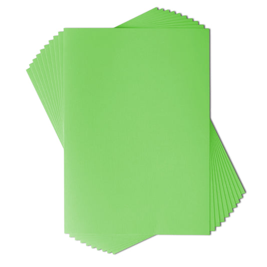Lot 10 feuilles texturées 220g - Vert