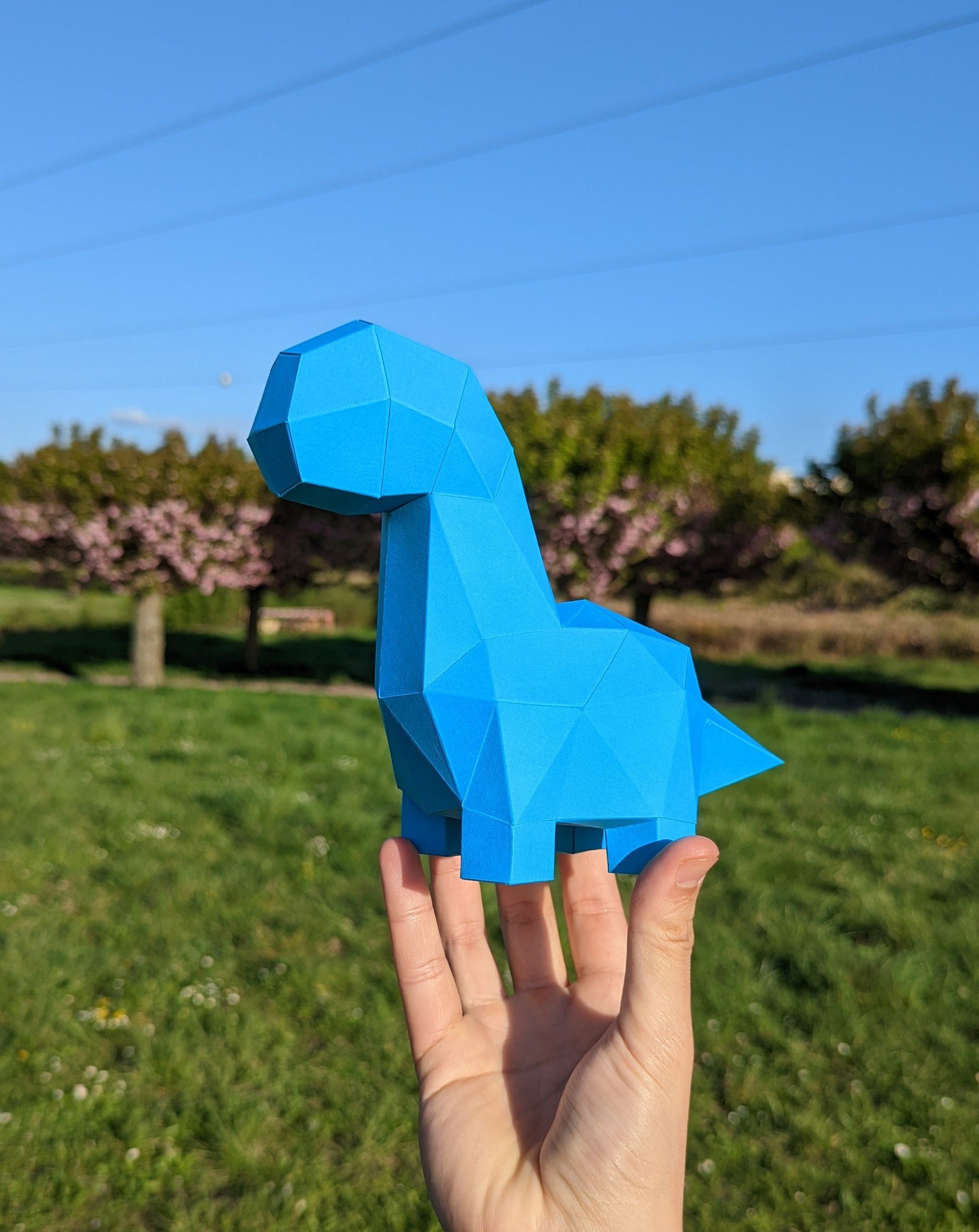 Baby Brontosaurus templates (pdf)