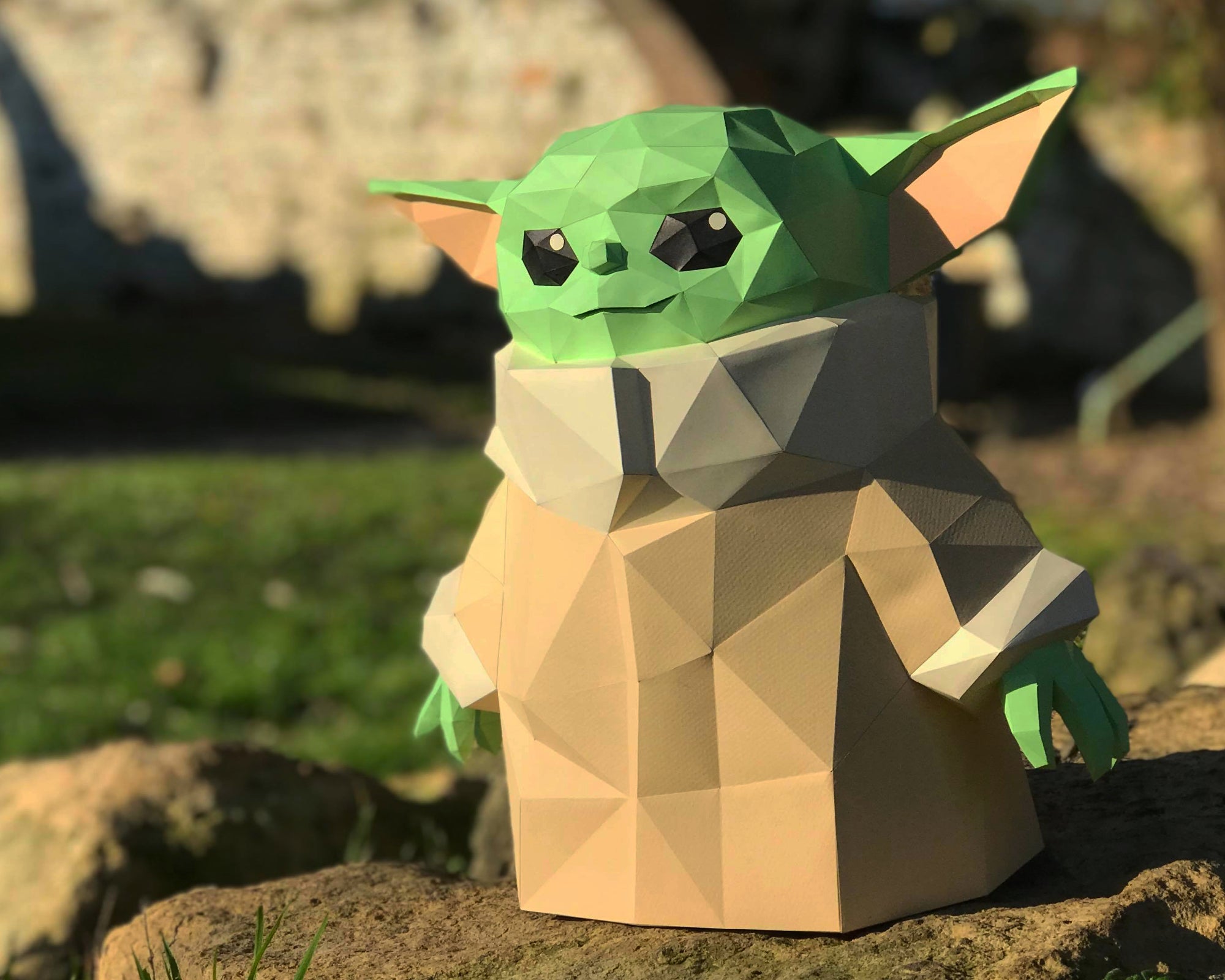 Grogu, the Baby Yoda Templates (pdf)