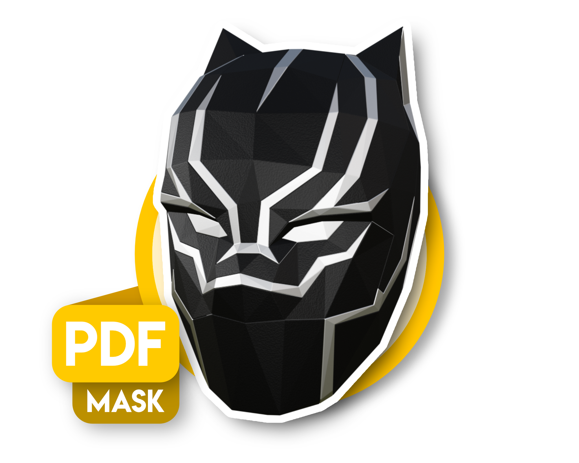 Patrons Masque Black Panther