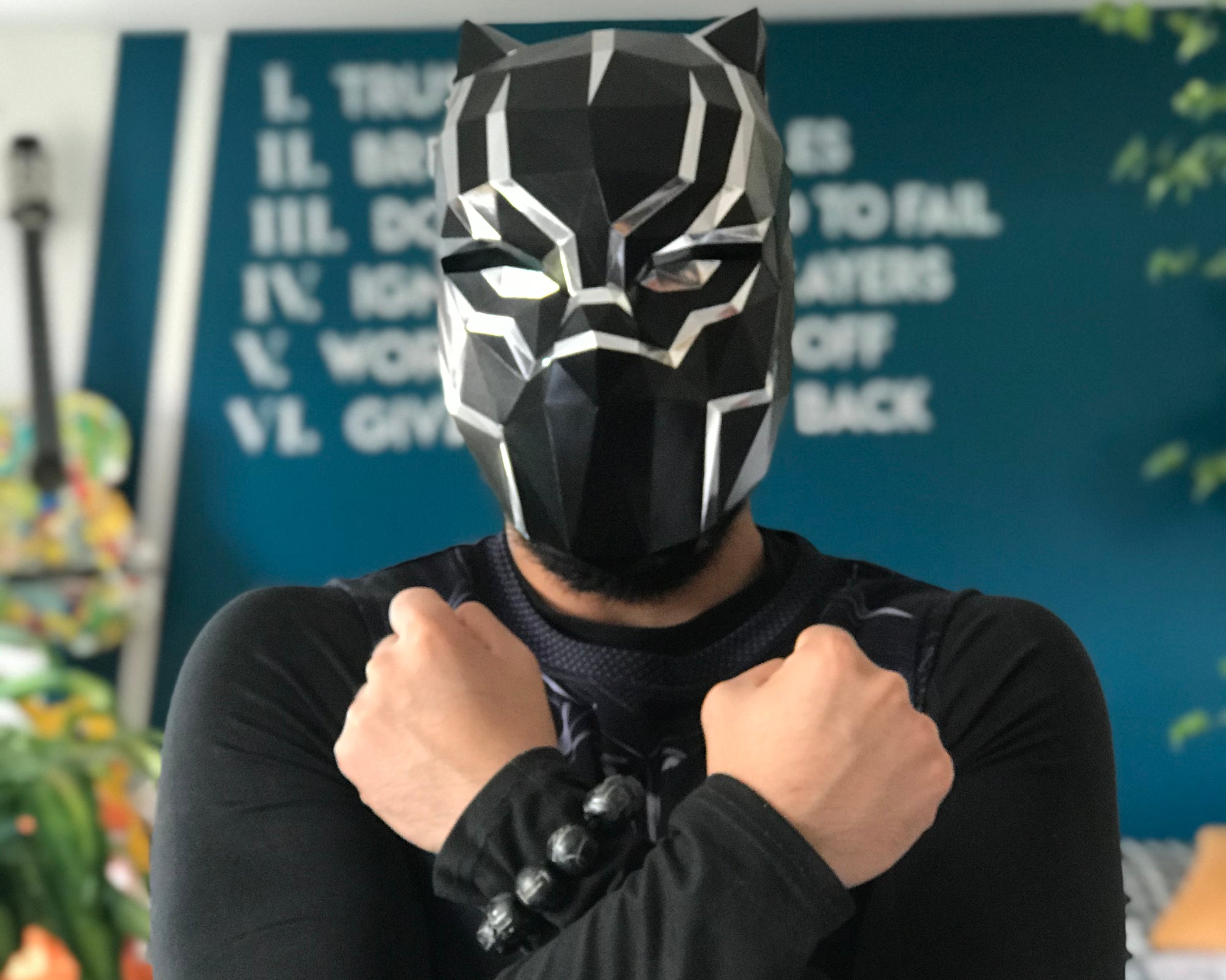 Black Panther Mask Templates (pdf)