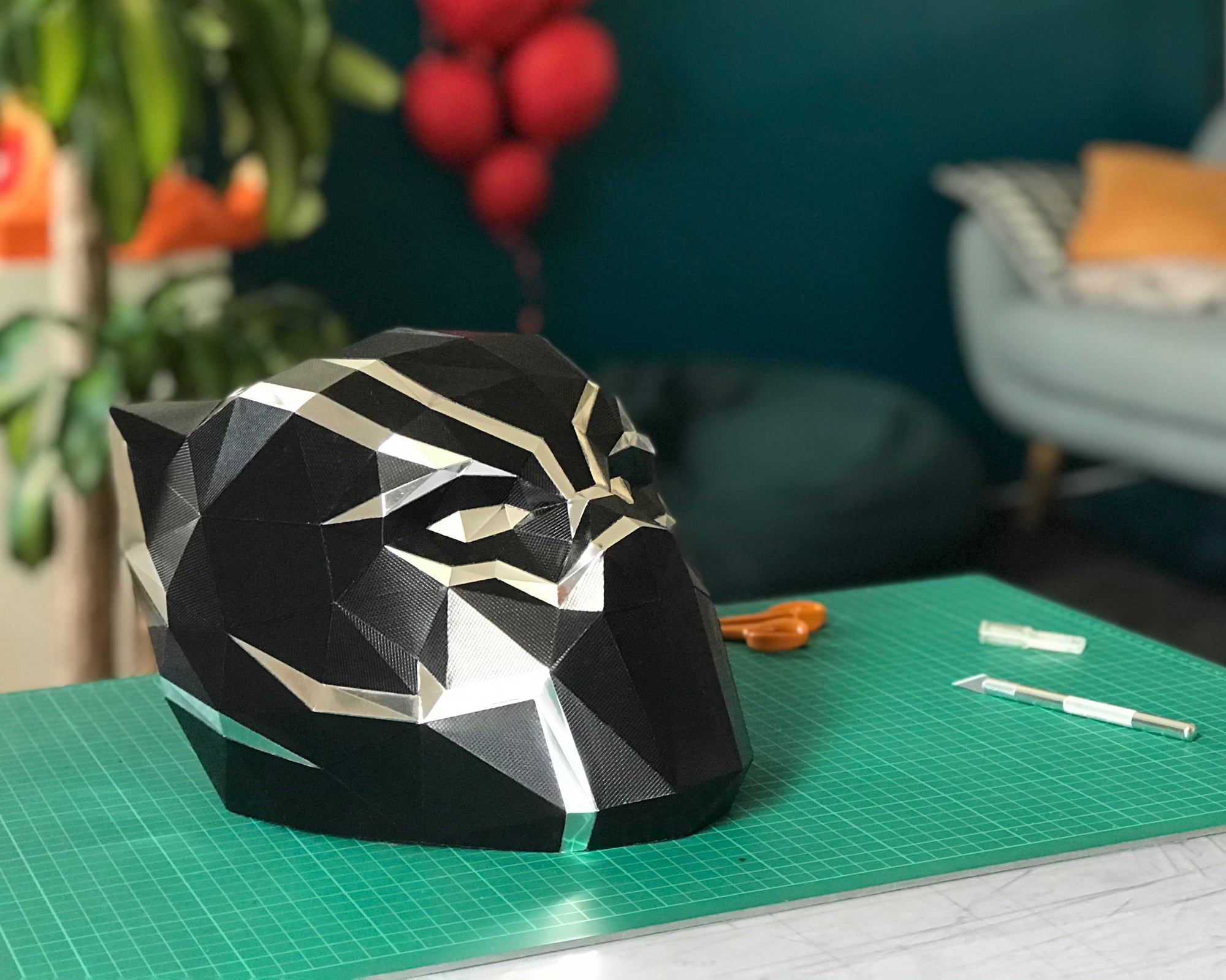 Black Panther Mask Templates (pdf)