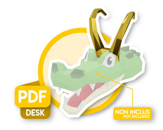 Patrons Casque de Loki Alligator