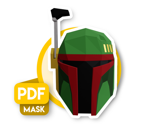 Boba Fett Helmet Templates (pdf)