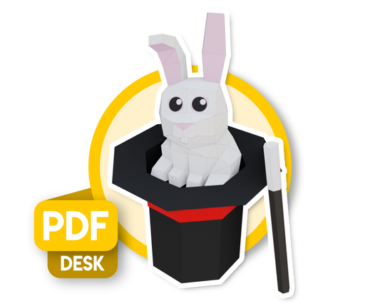 Magician Bunny Templates Pack (pdf)