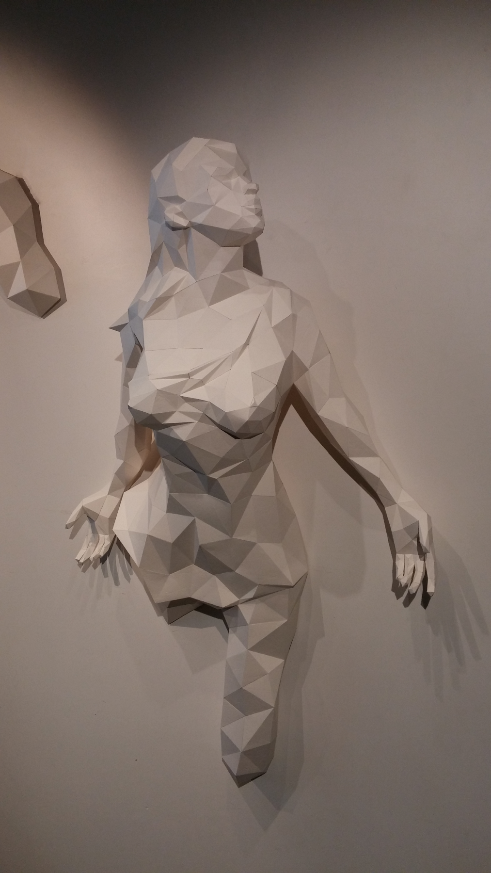 Paper Papier Angel Woman Origami Low Poly