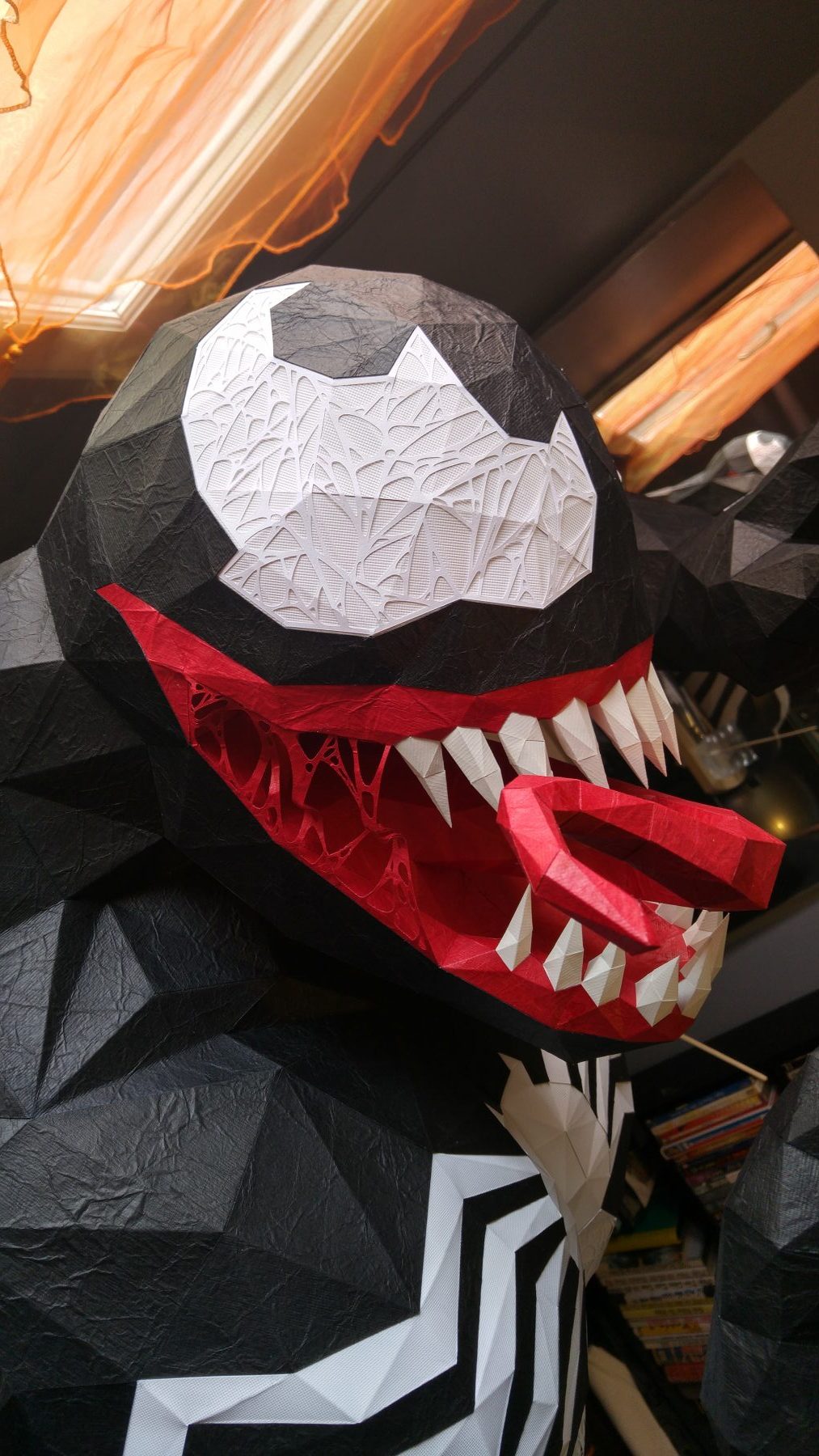 Paper Papier Venom Origami low poly